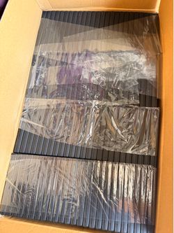Brand new CD/DVD cases