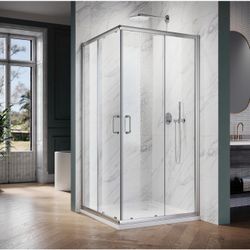 Elegant 36”x36”x76” shower door