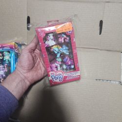 Vintage 2006 My Little Pony Ornament Set