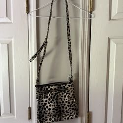 Animal Print Cross Body Bag