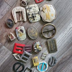Belt Buckles Most Are Old Make Offers!