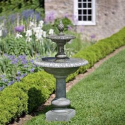 Williamsburg Pineapple Two Tier Fountain