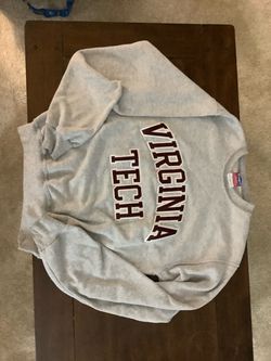 Virginia Tech - sweatshirt and women’s tshirt size Small