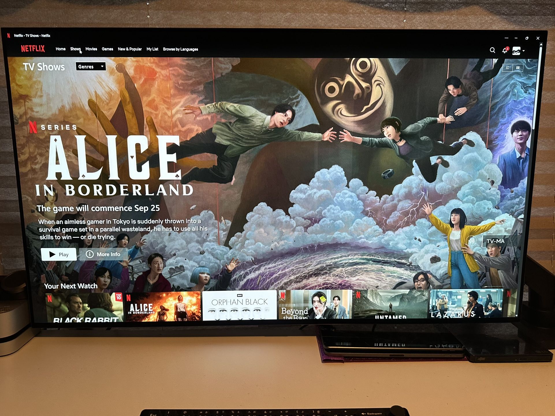 LG C2 42 Inch 4K 120hz