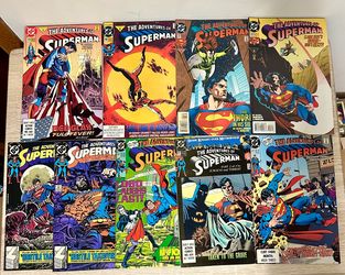 Huge Lot Of Vintage DC Comics Superman Action Comics