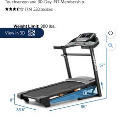 Nordictrack C700 Treadmill 