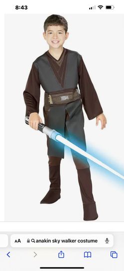 Anakin Skywalk Childs Constume