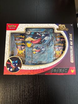 Pokémon TCG Greninja ex Box 30th Celebration