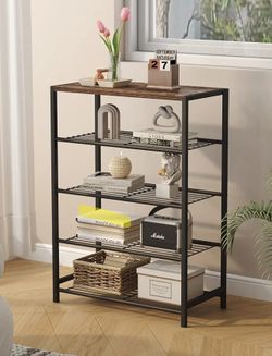 5 Tier Shelf and 4 Tier Shelf