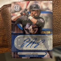 Jose Reyes TA-JRE 150 Refractor Auto