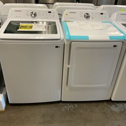 New Samsung washer and dryer gas set