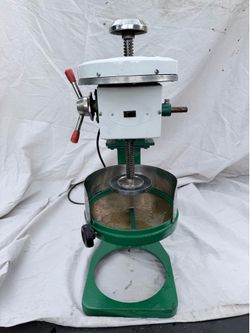 Shaved Ice Machine Toyang Works Great Hawaiian Green