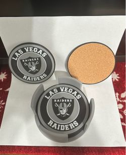 Las Vegas Raiders Coaster Set