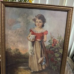 Vintage Framed Print 