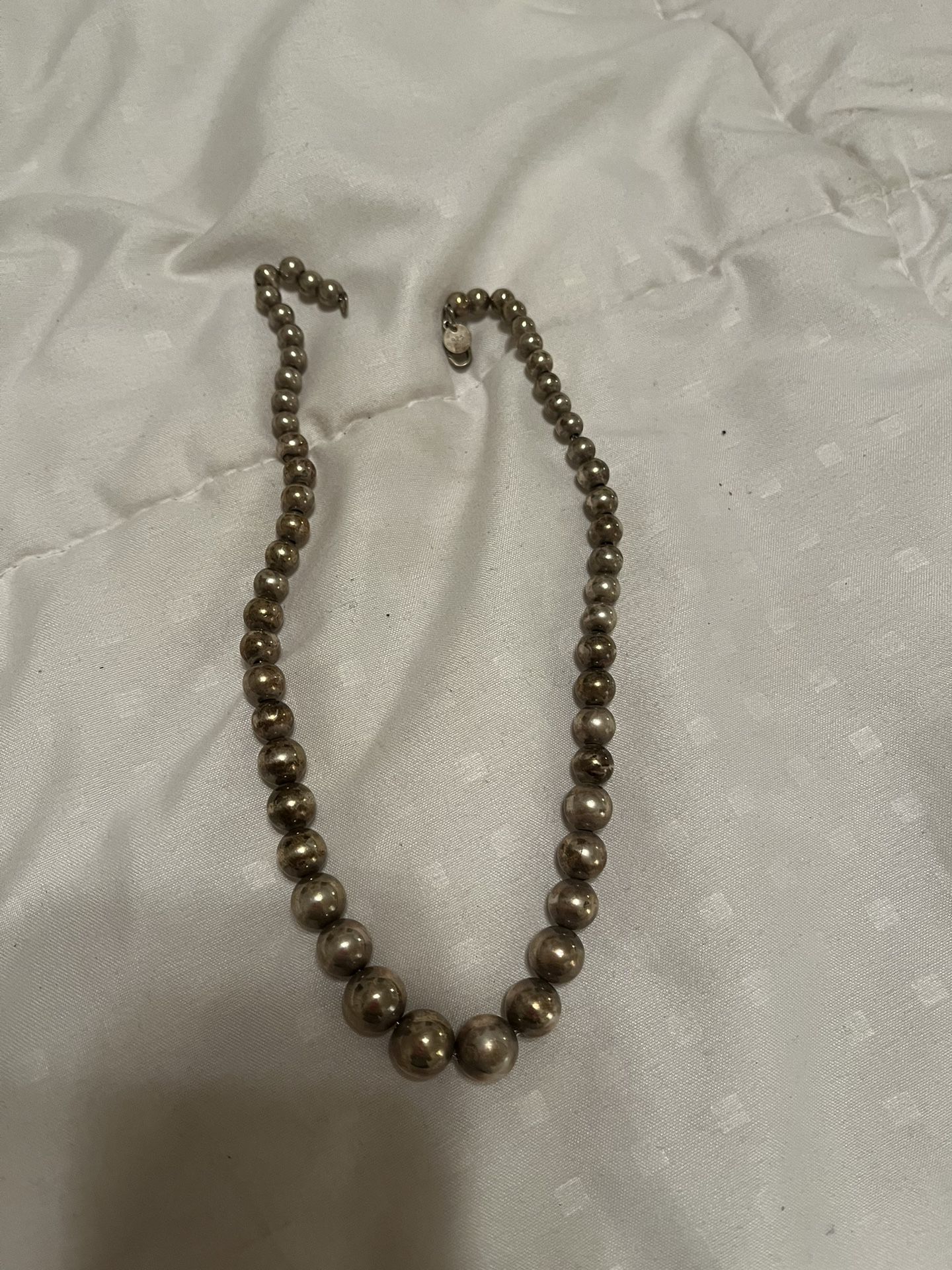 Tiffany Beads Ball Necklace 