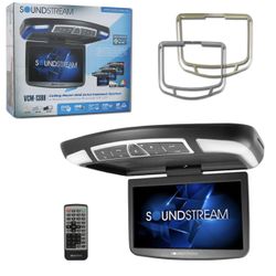 VCM-160DMH | Ceiling Mount DVD Entertainment System w/ MobileLink Smartphone Mirroring & 16” LCD