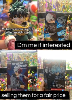 My hero academia figures