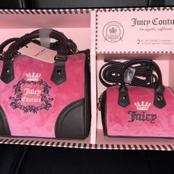 Juicy Couture Satchel Gift set