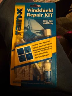 Windshield repair kit