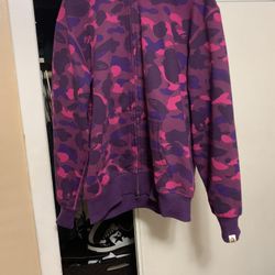 bape hoodie size xl