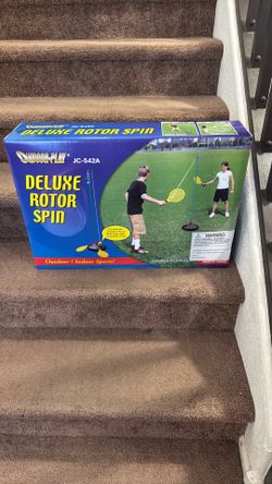 Outdoor play deluxe rotor spin