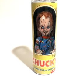 20 OZ Chucky Tumbler Horror Drink Cup Coffee