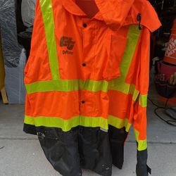 Rain Jacket  Mens    ( X Large )