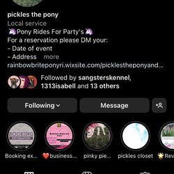 Pony Rides And Petting Zoo!!