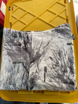 Seclusion 3D Open Country Camo Fleece Gaiter