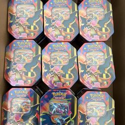 Pokemon Charizard Tins (LOT OF 20)