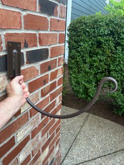 Outdoor Wall Hook / Plant Hanger Bracket