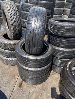 SET MICHELIN 205/65/16 GOOD USED $180 include professional installation and tax