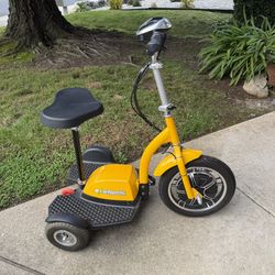 New E-Wheels EW-18 STAND-N-RIDE 350W Electric Mobility Seg Scooter. It was put together but never used. Just purchased and installed all new batteries