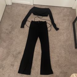 Long sleeve pant set