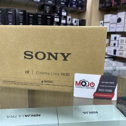 Sony FX30 Cinema Camera Body Limited Time Sale