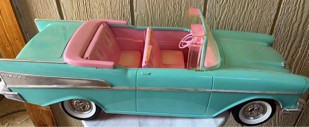 Vintage 1988 Barbie 57 Chevy Bel Air Convertible Car