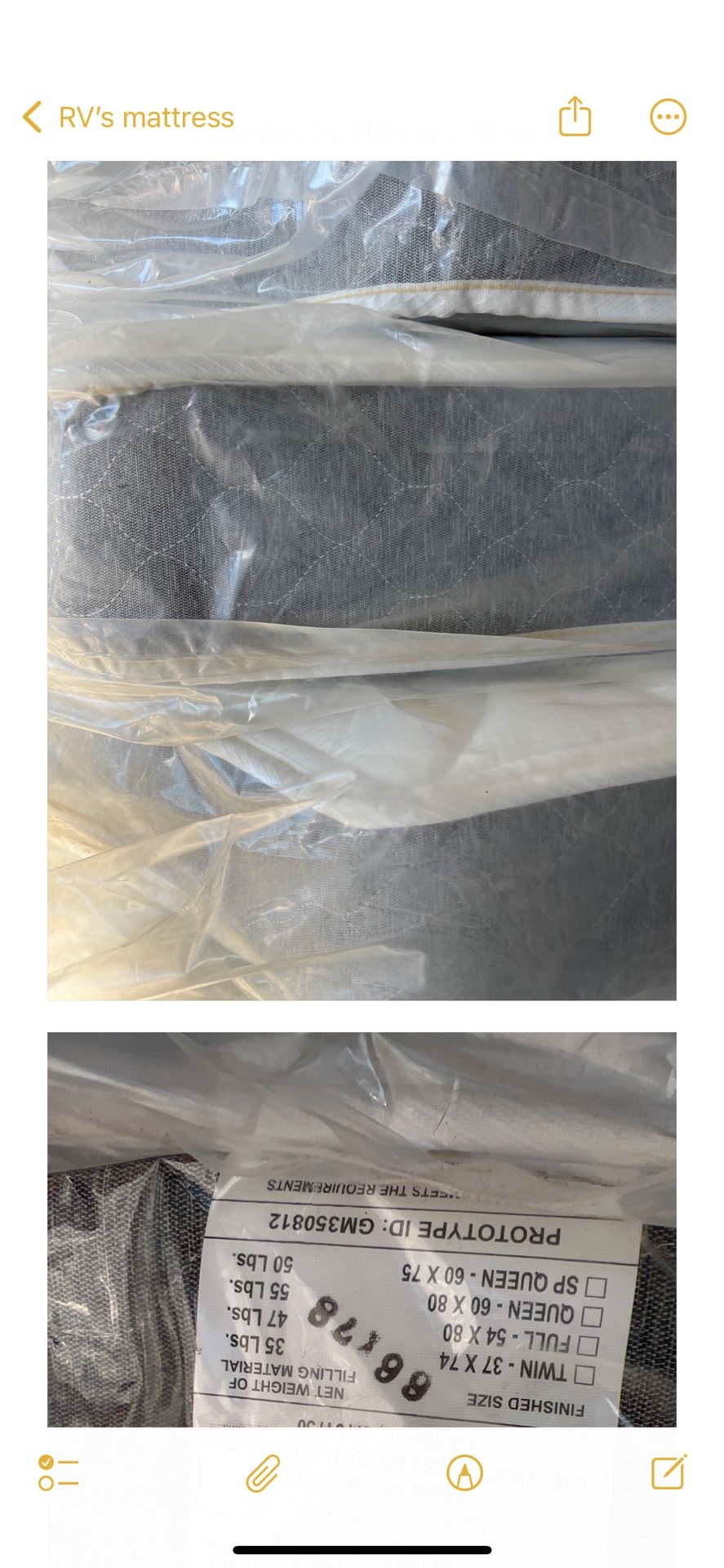 RV’s & Campers Mattress New 