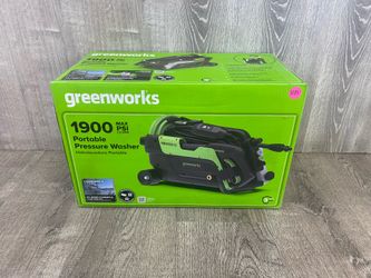 Greenworks 1900 MAX PSI Portable Pressure Washer