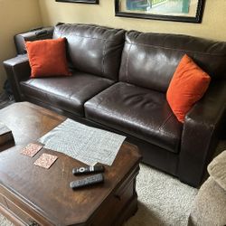 Leather Sofa