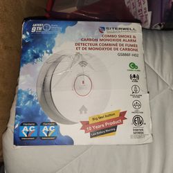 Carbon monoxide & smoke alarm