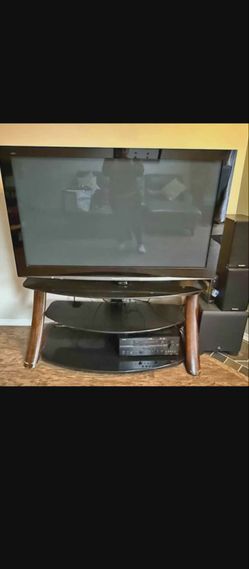 Large Flat Panel Plasma TV