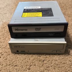 2 Vintage IDE CD ROM  Drives