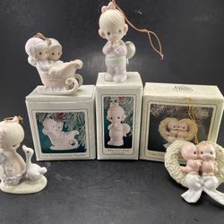 Precious Moments Ornaments including 2 “First Christmas Together “ Ones! $9 EACH