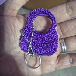 Crocheted keychain Purses