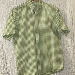 Cutter & Buck: Men’s Medium, Cotton, Short Sleeves, Extra Buttons