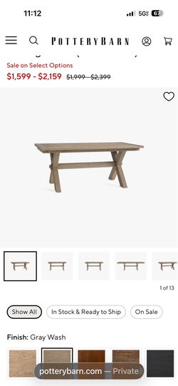 Pottery Barn diner
