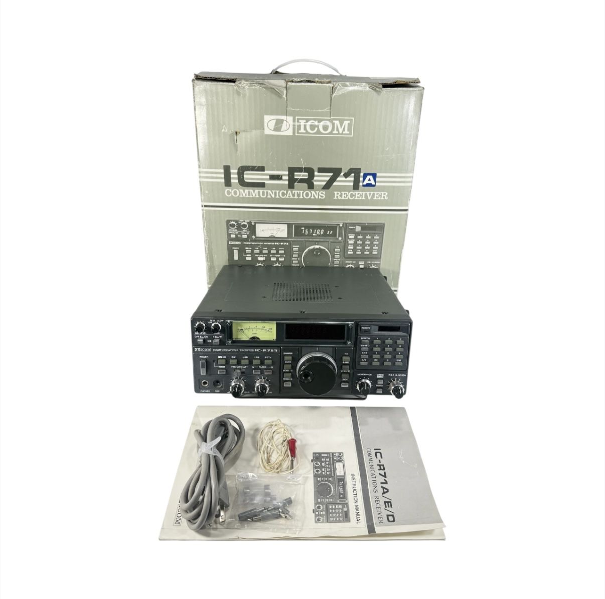 Icom IC-R71A Ham Radio Communications Receiver with FL-30 & FL-70 Filters