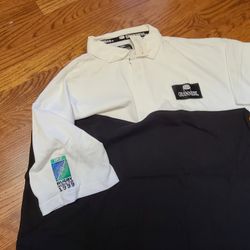 Vintage Guinness 1999 World Rugby Cup Polo T-Shirt XLarge new