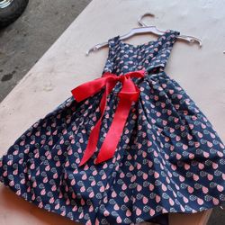 Summer 4 Of July Dress Many Sizes M To Size 8