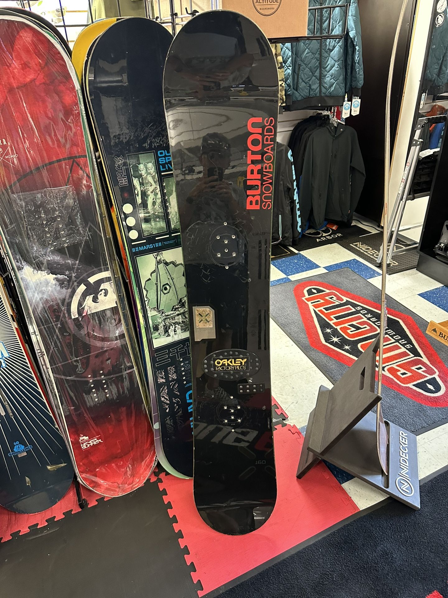 Burton Custom X 160 Snowboard Certified With Warranty